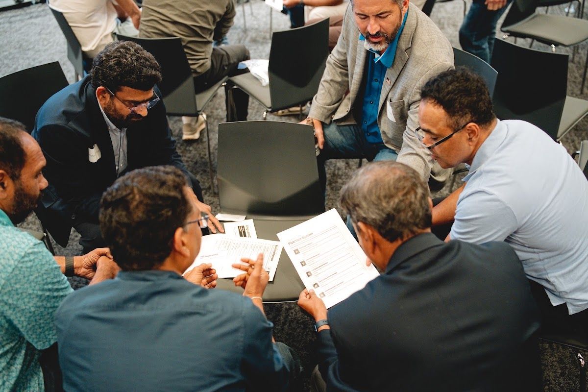 Small-group breakout at LinkedIn